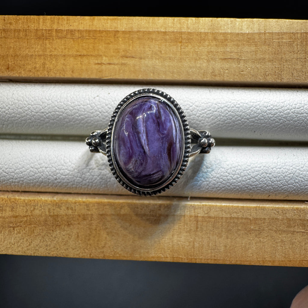 Chaorite S925 Adjustable Ring