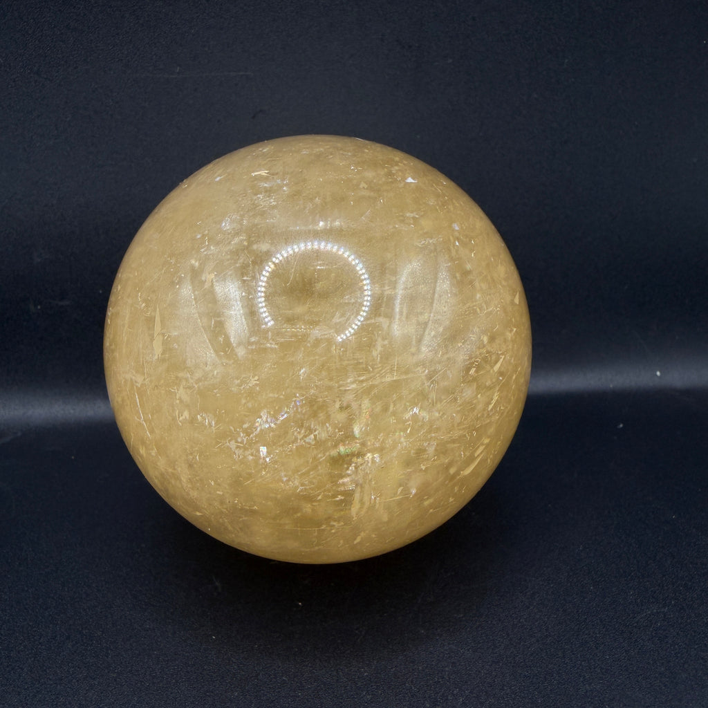 Honey Calcite Sphere