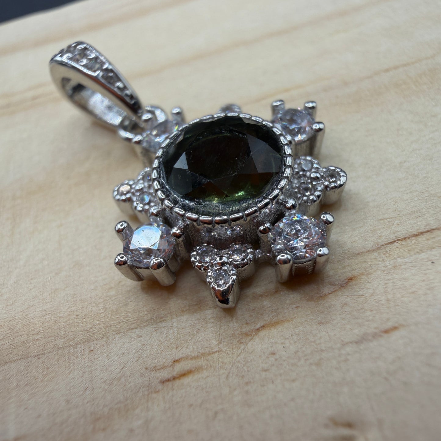 Moldavite S925 Certified Necklace