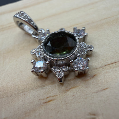 Moldavite S925 Certified Necklace