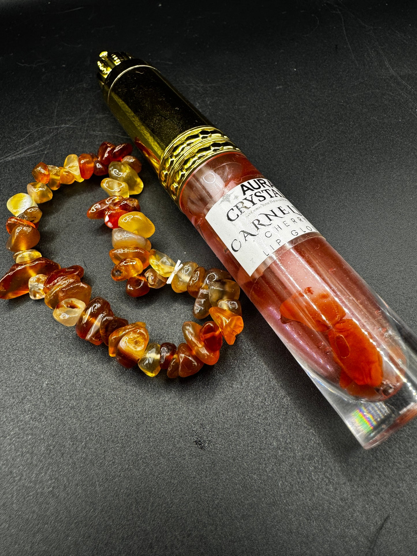 Carnelian Lip and Bracelet Bundle
