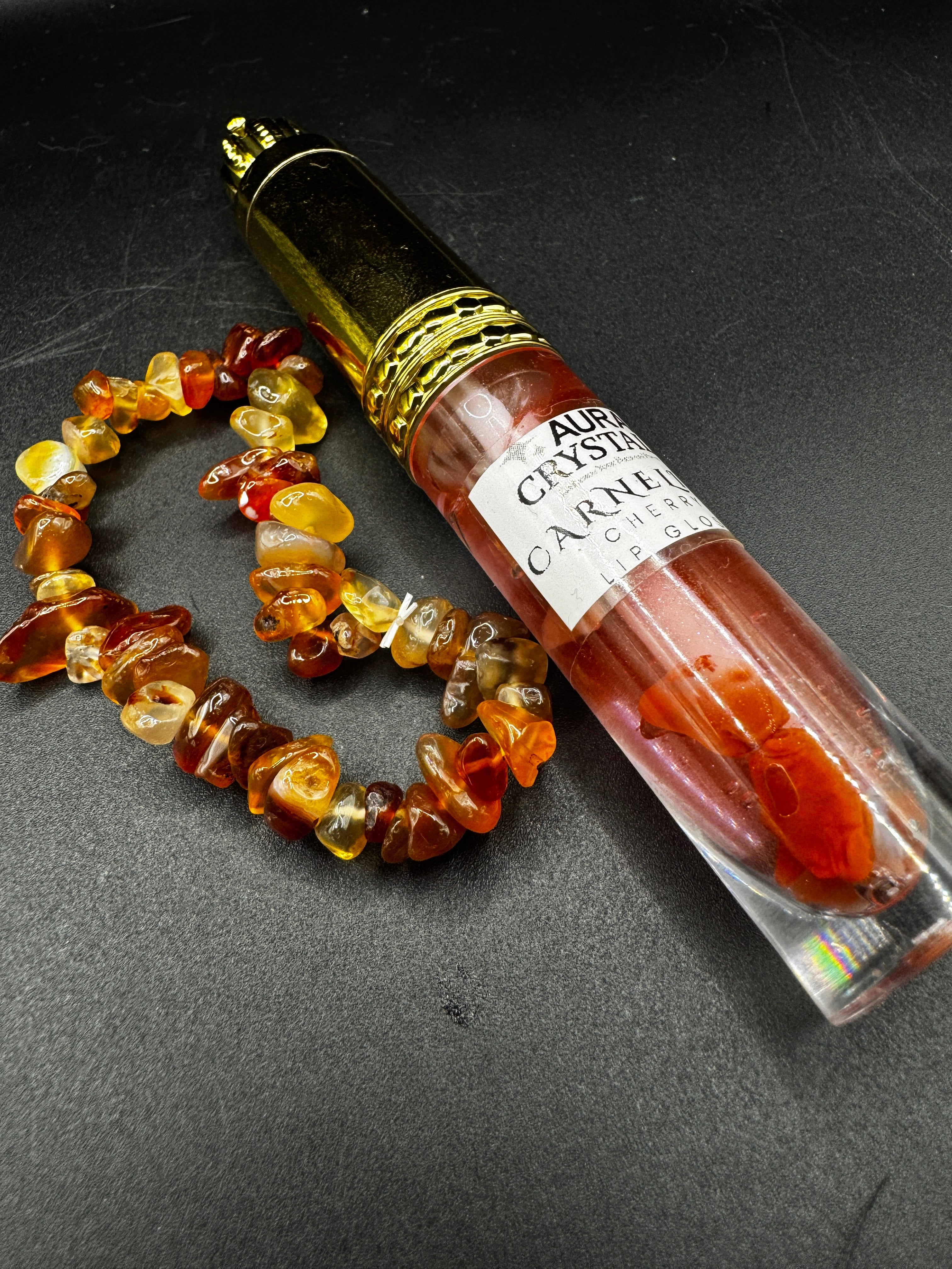 Carnelian Lip and Bracelet Bundle