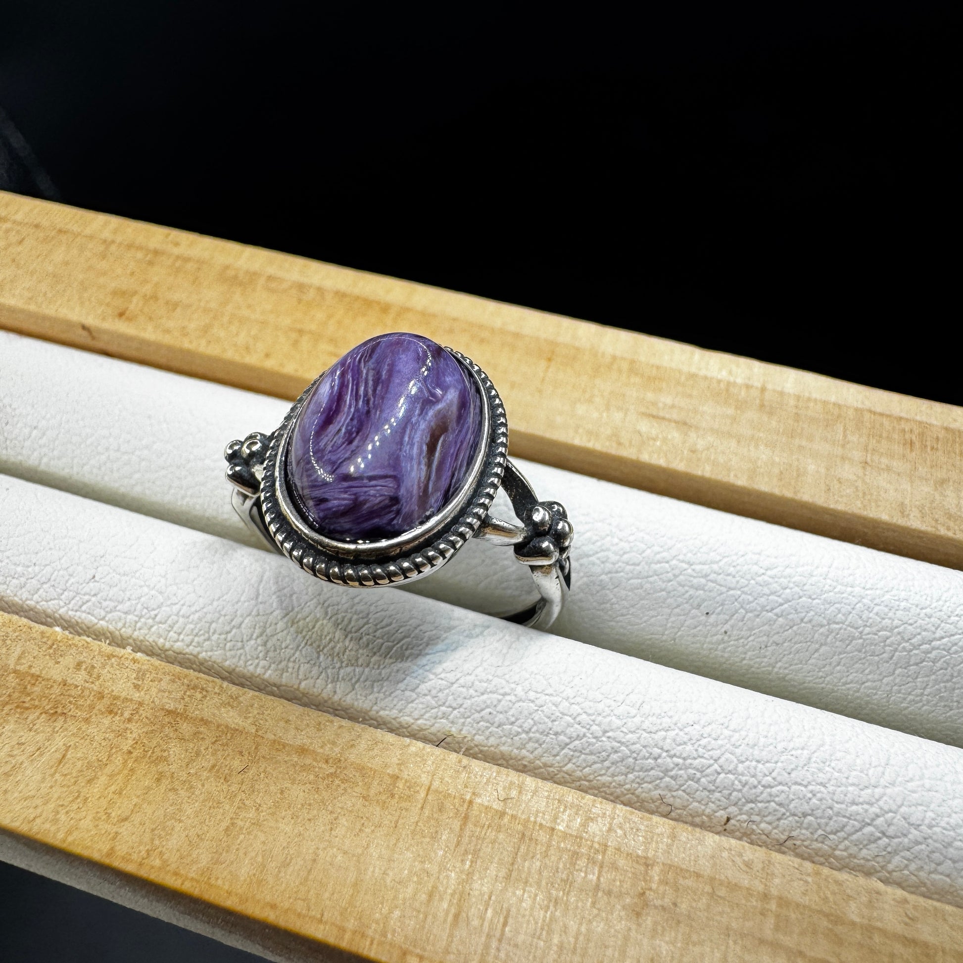 Chaorite S925 Adjustable Ring