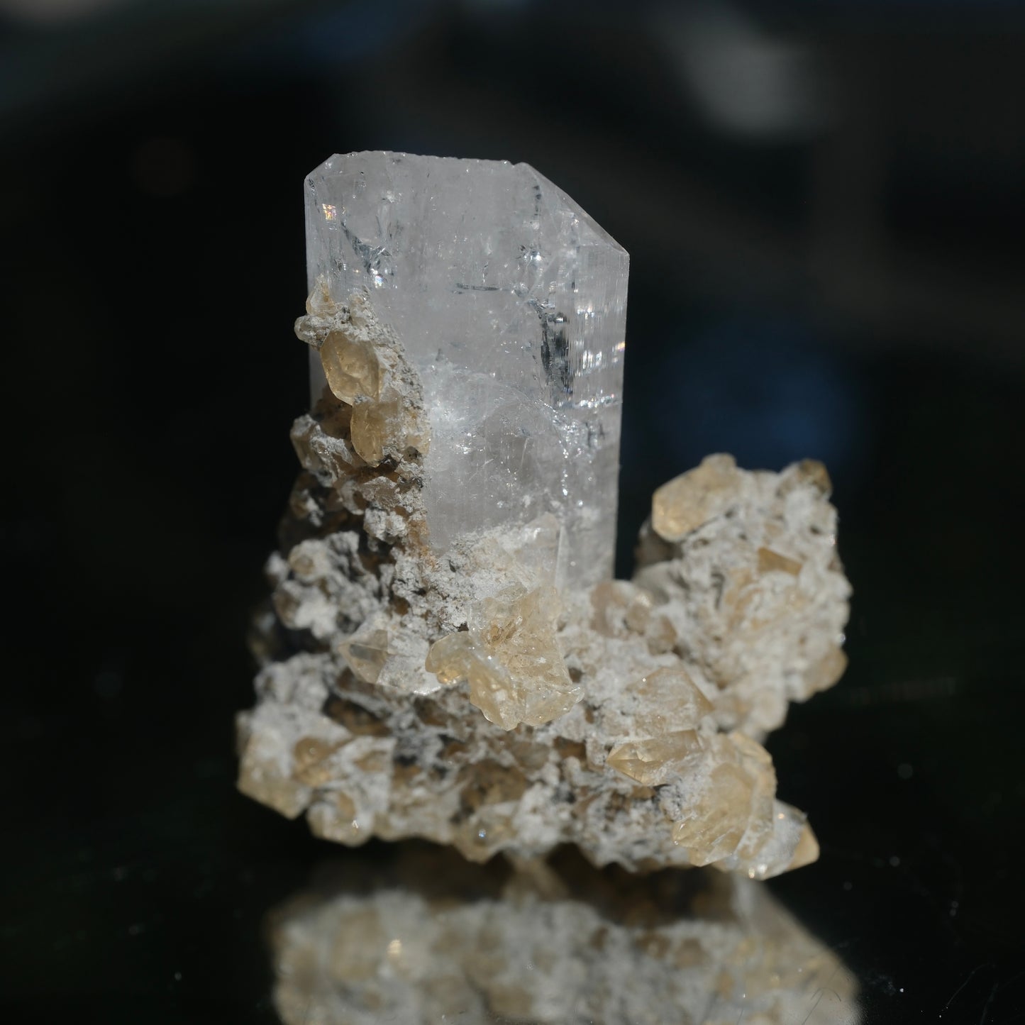 +AA Grade Danburite with Citrine *RARE*