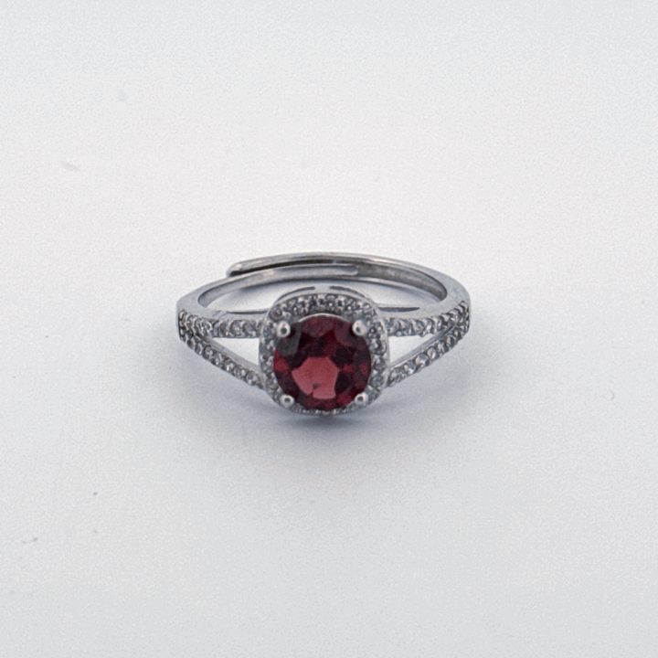 Garnet S925 Ring