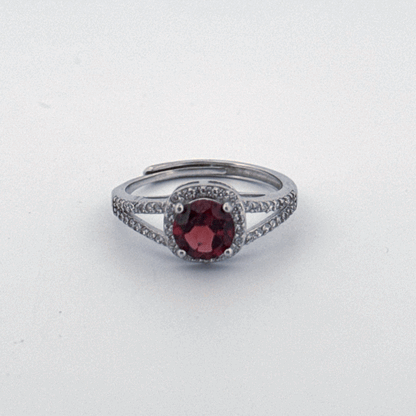 Garnet S925 Ring