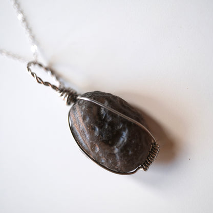 Colombianite Pseudo Tektite Necklace