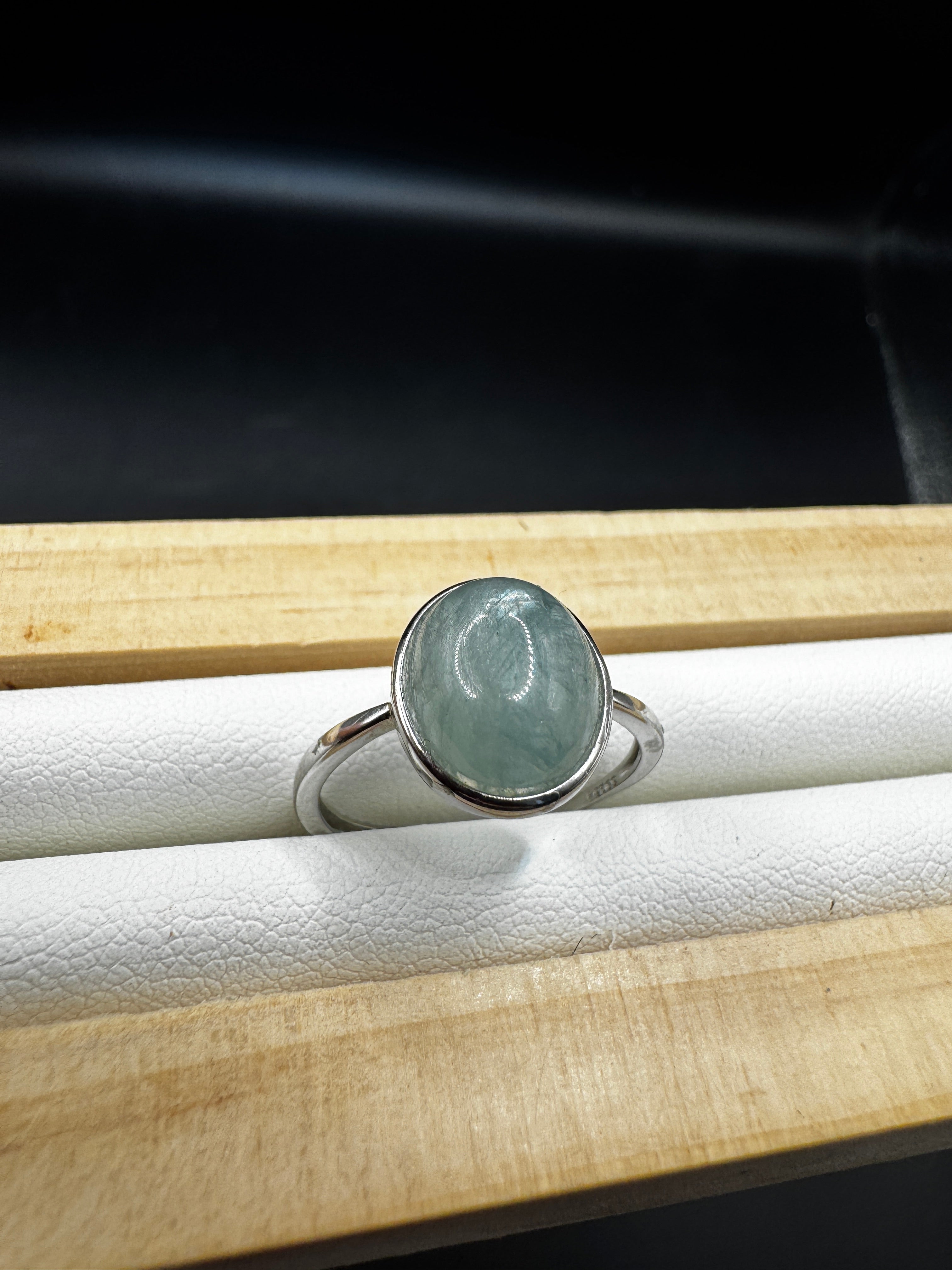 Greens Kyanite S925 Adjustable Ring