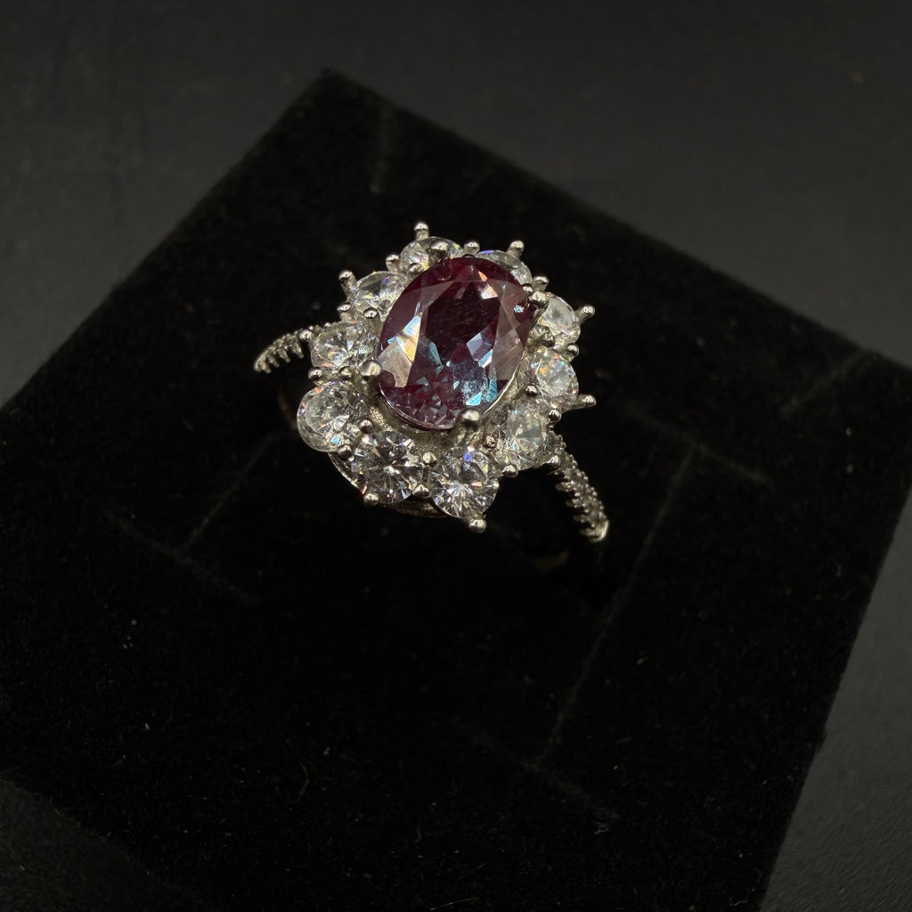 Alexandrite S925 Certified Adjustable Ring