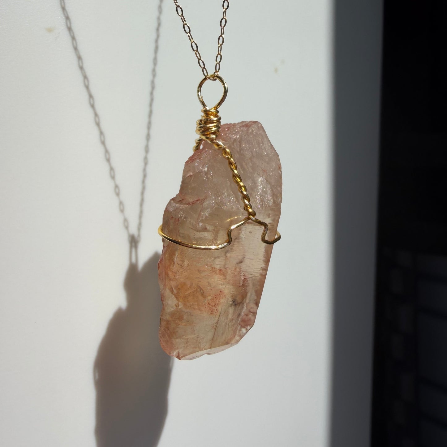 Lithium Quartz Handmade Necklace