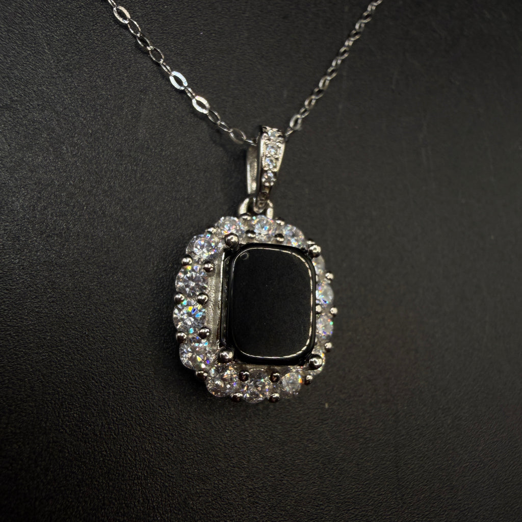 Cintamani Stone Saffordite S925 Certified Necklace