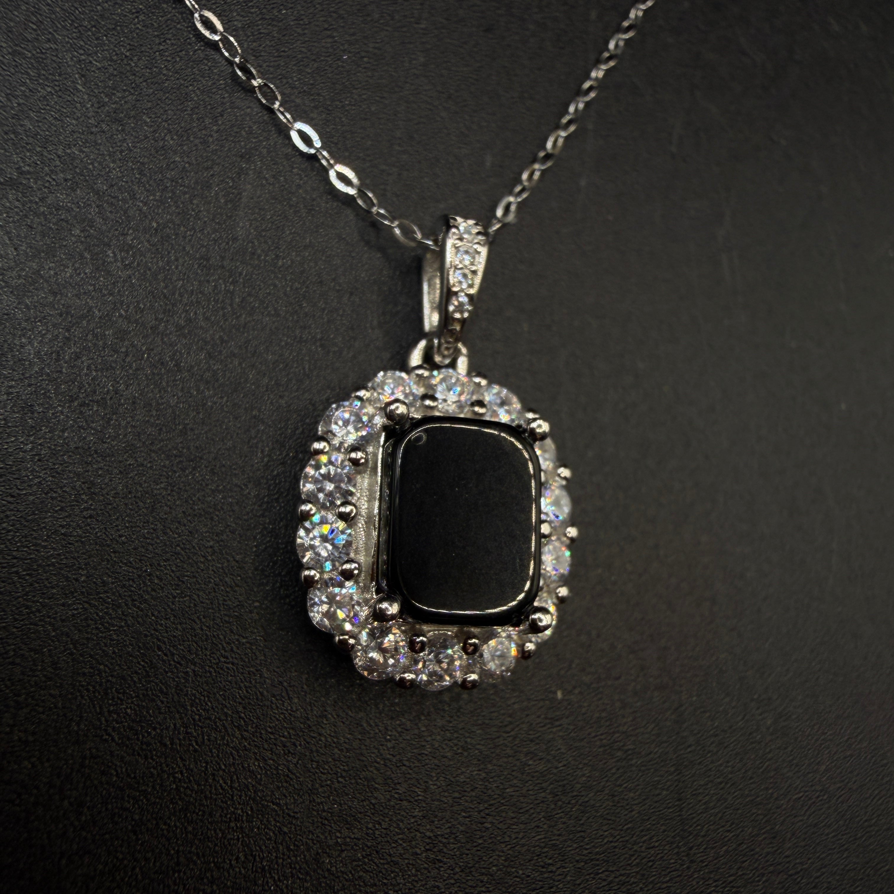 Cintamani Stone Saffordite S925 Certified Necklace