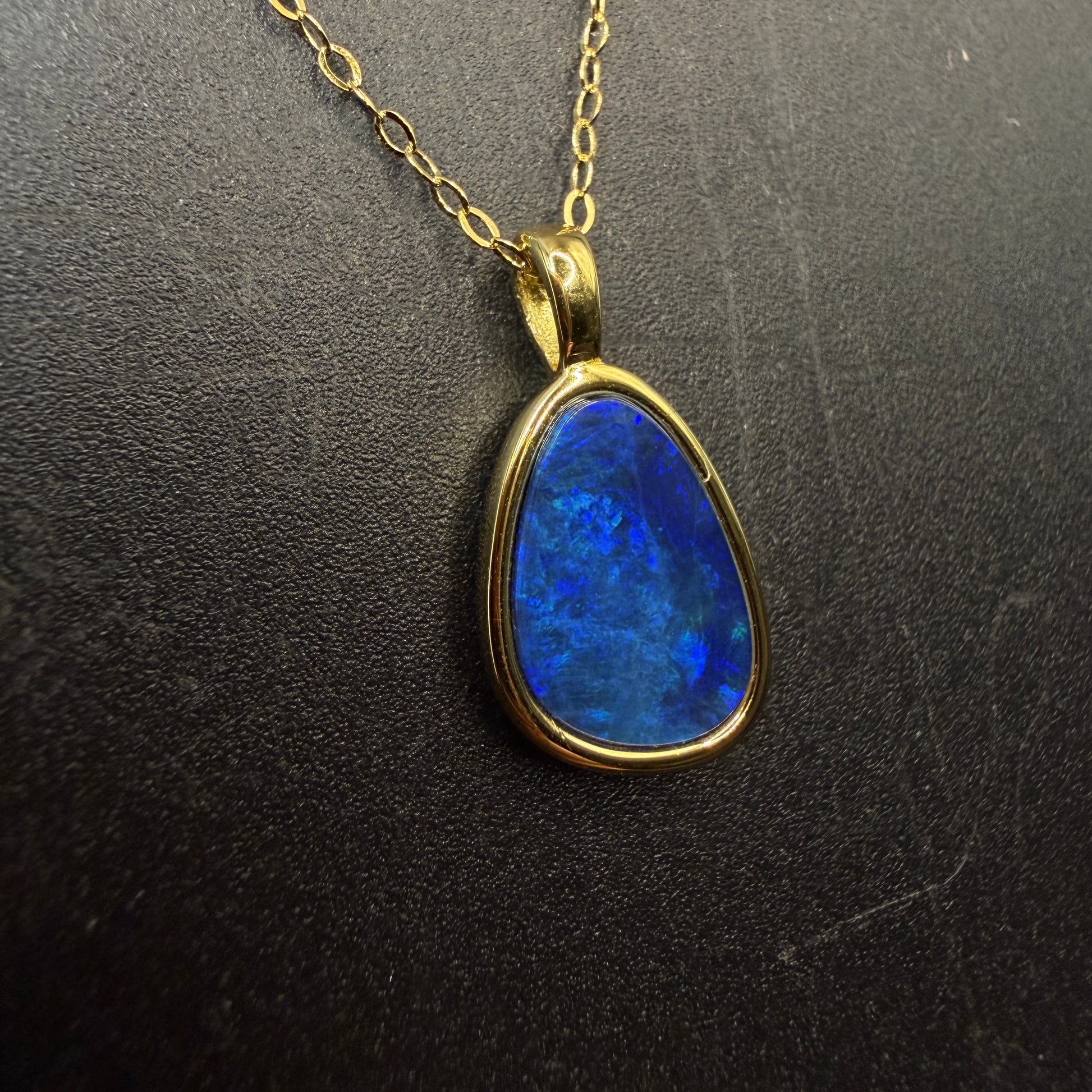 Australian Boulder Opal S925 Necklace