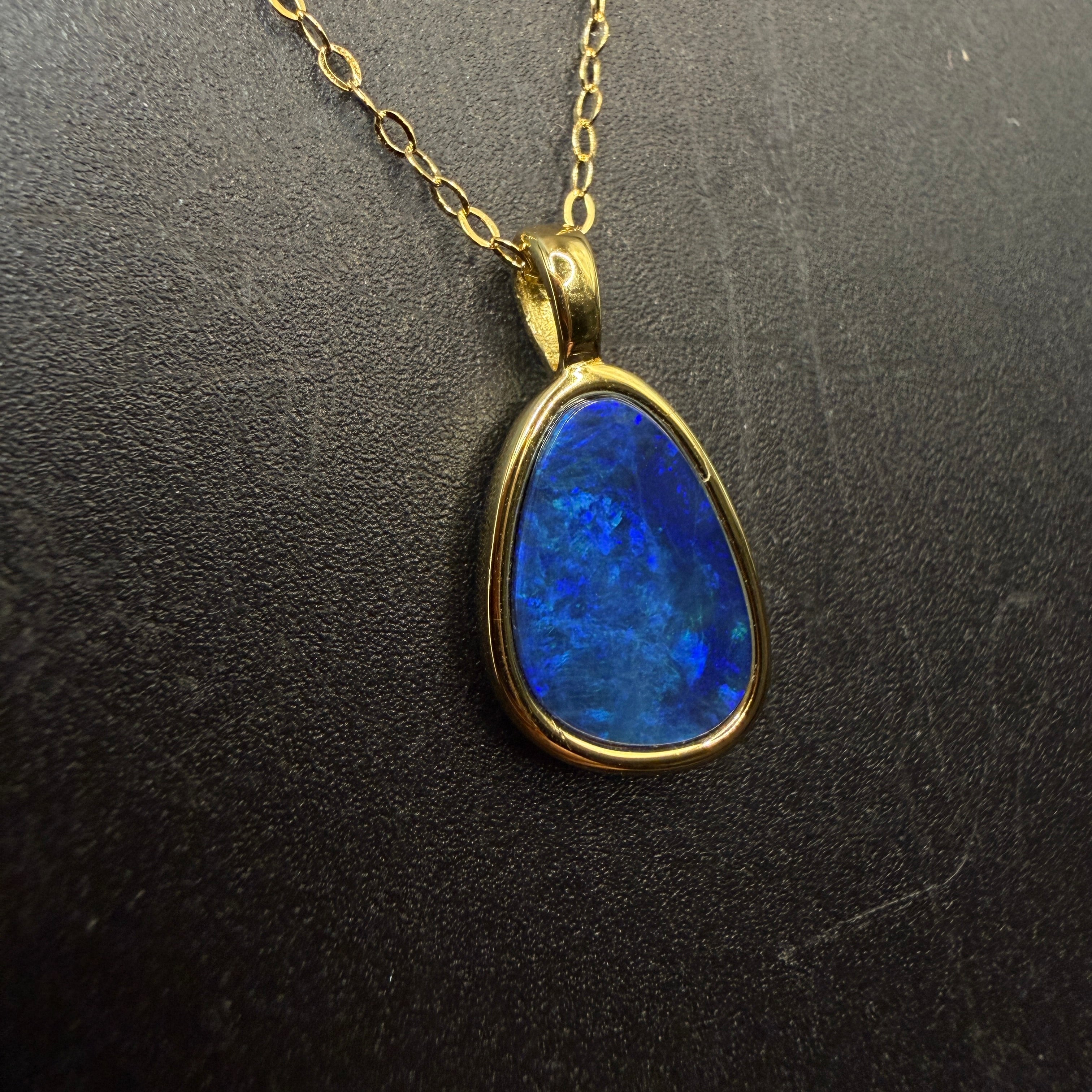 Australian Boulder Opal S925 Necklace