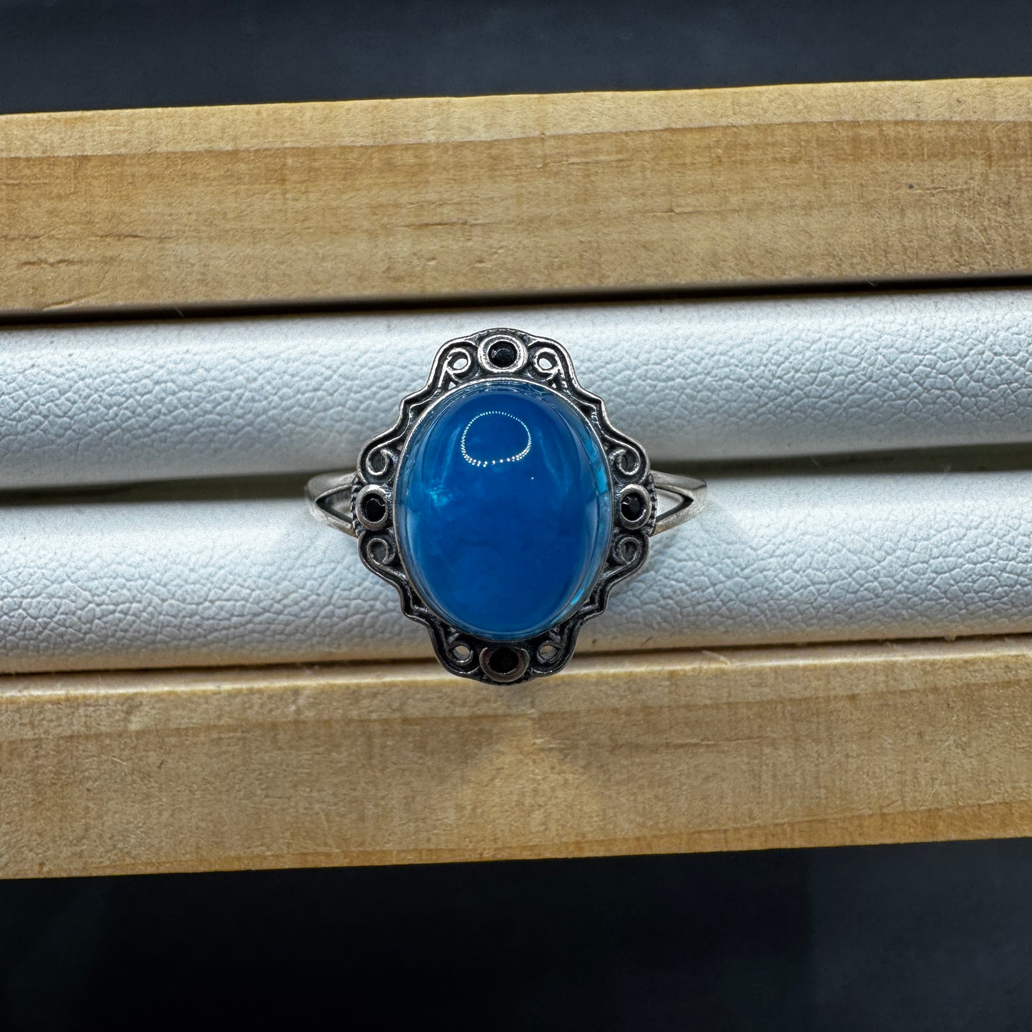 Apatite S925 Adjustable Ring