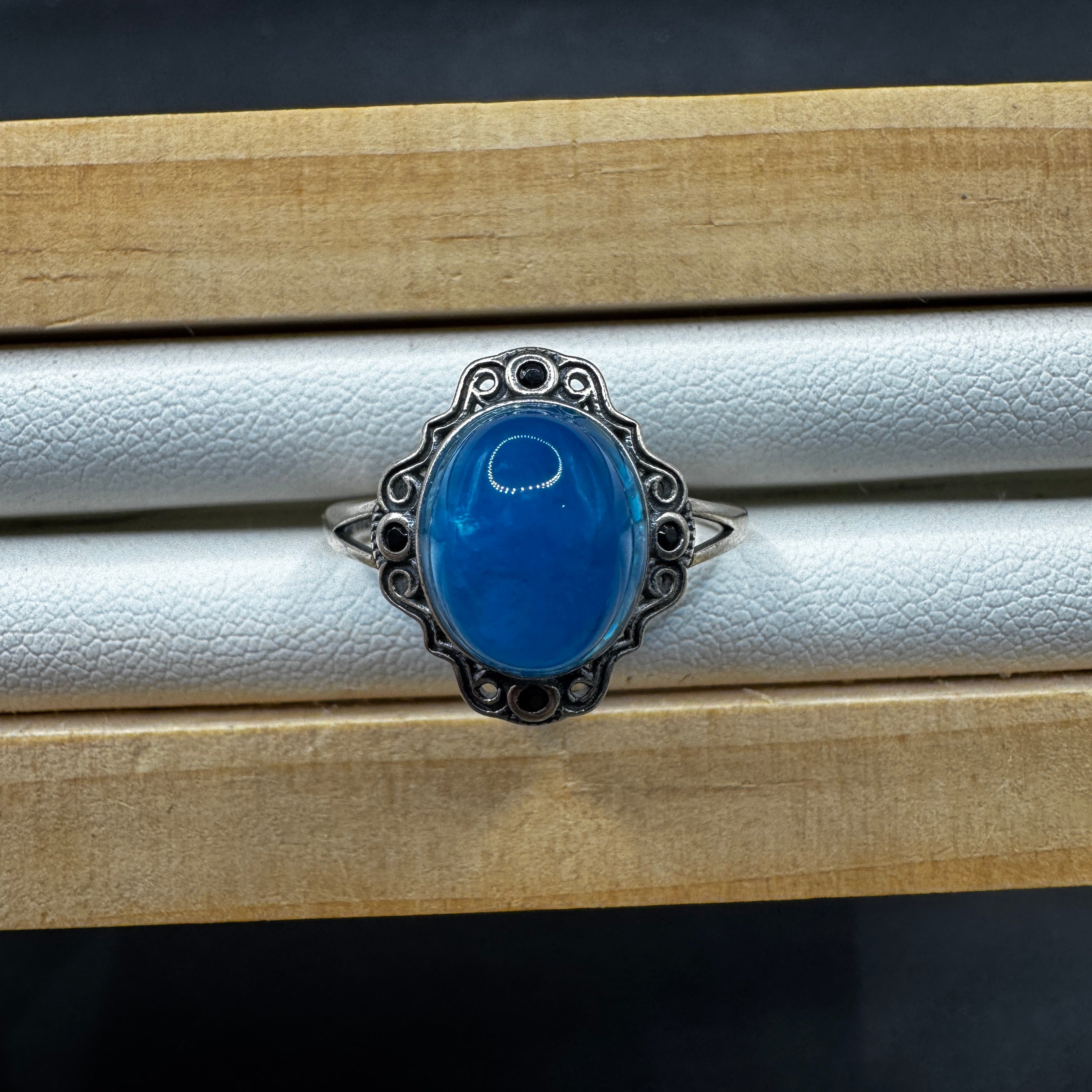 Apatite S925 Adjustable Ring