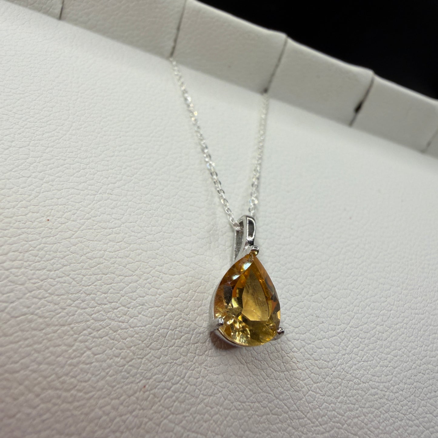 Citrine S925 Necklace