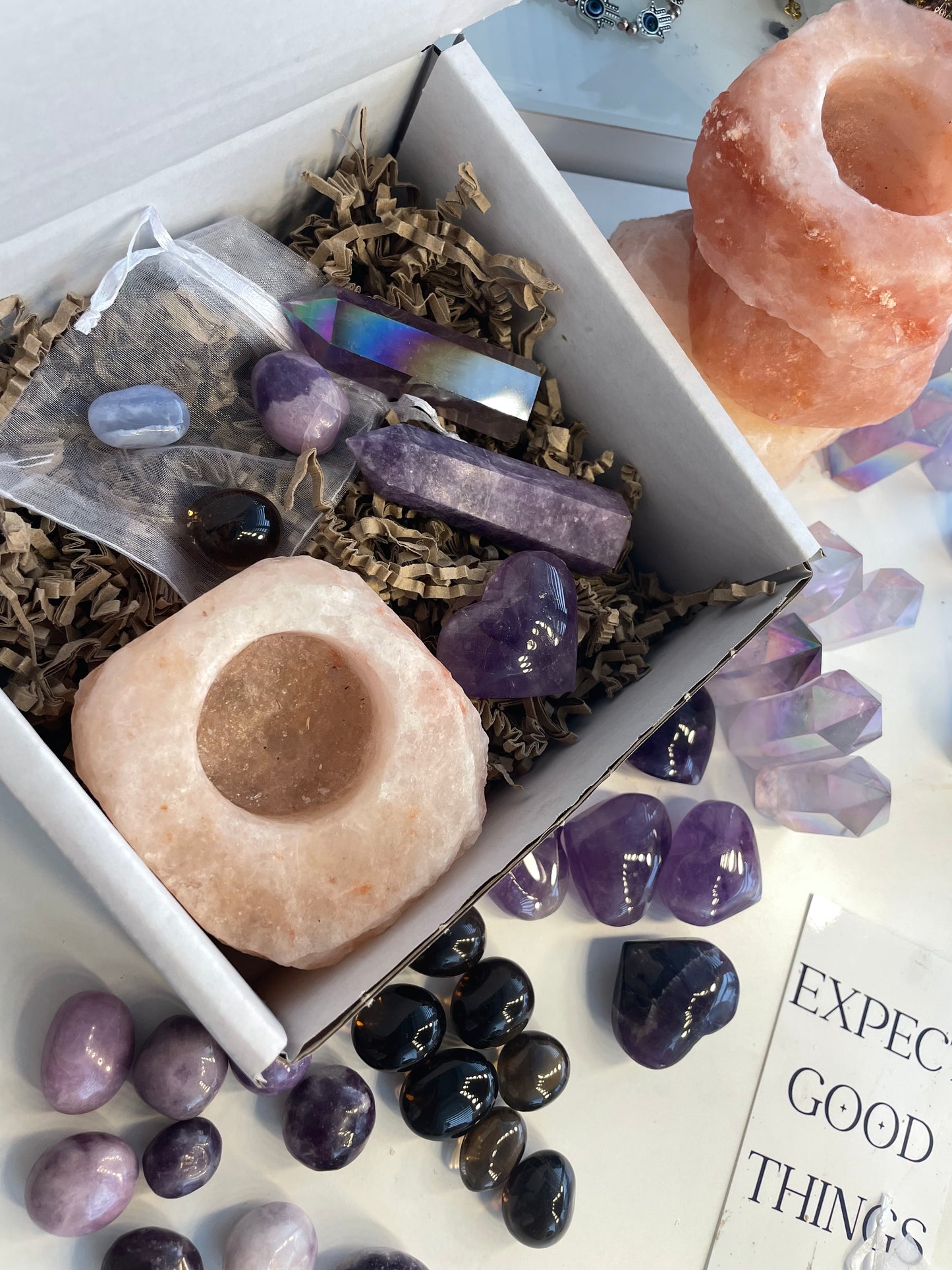 Relax & Unwind Crystal Gift Set