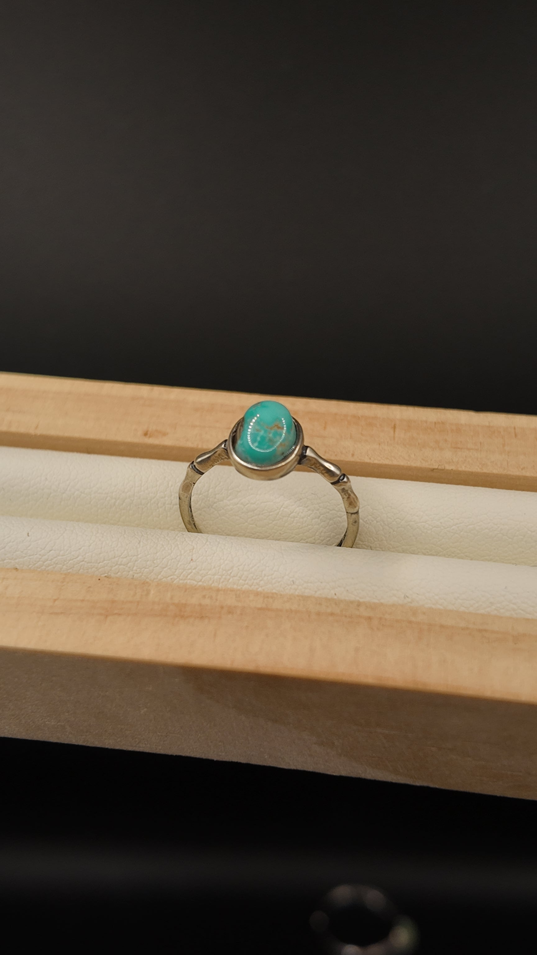 Turquoise S925 Adjustable Ring