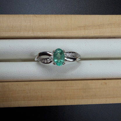 Emerald S925 Certified Ring