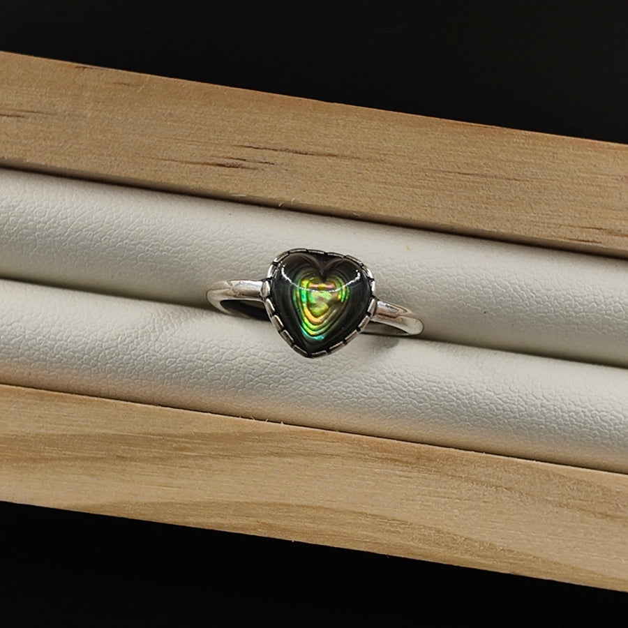Abalone Shell Ring