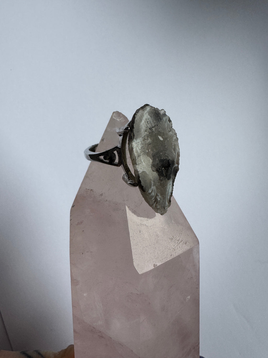 Druzy Agate Ring