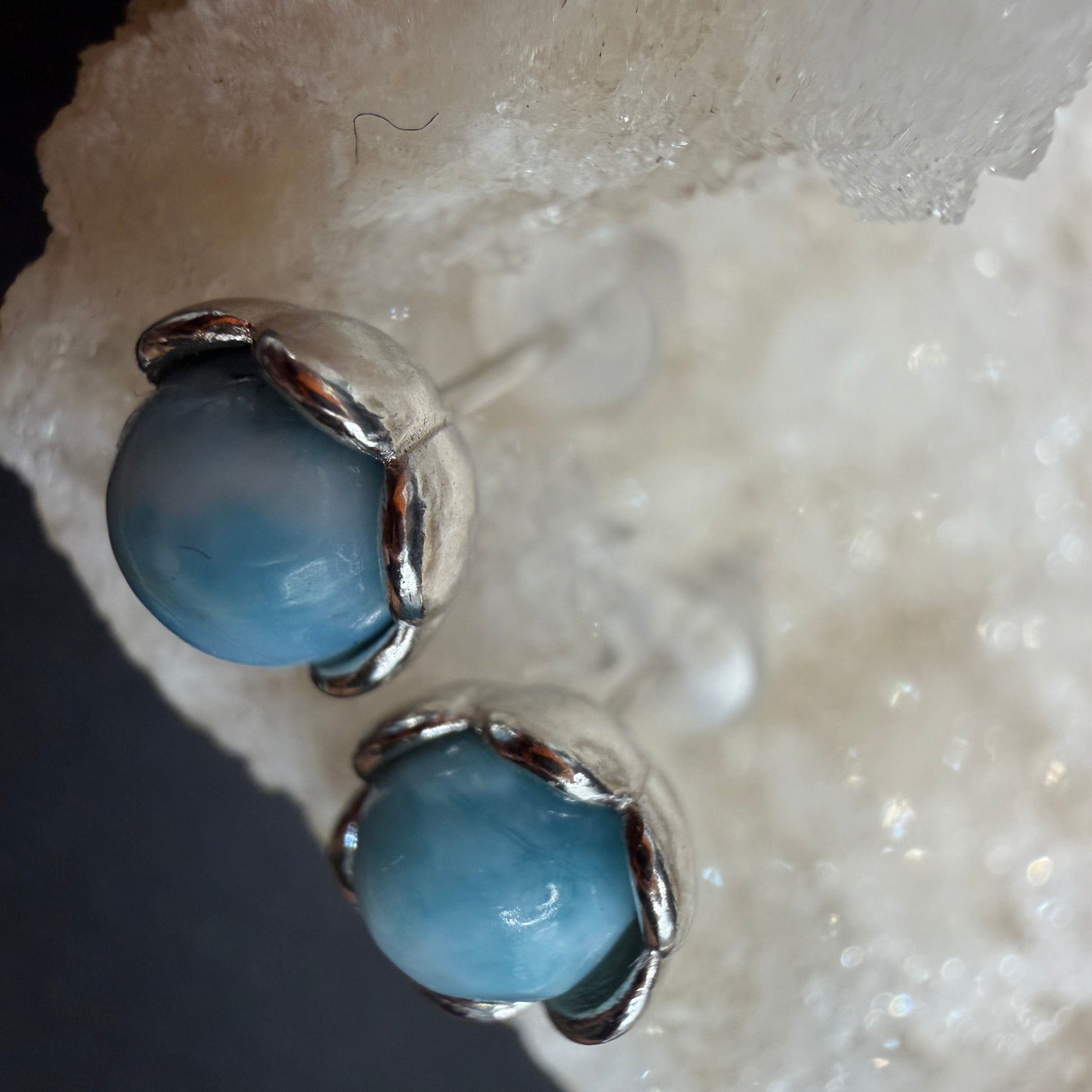 Larimar S925 Earrings
