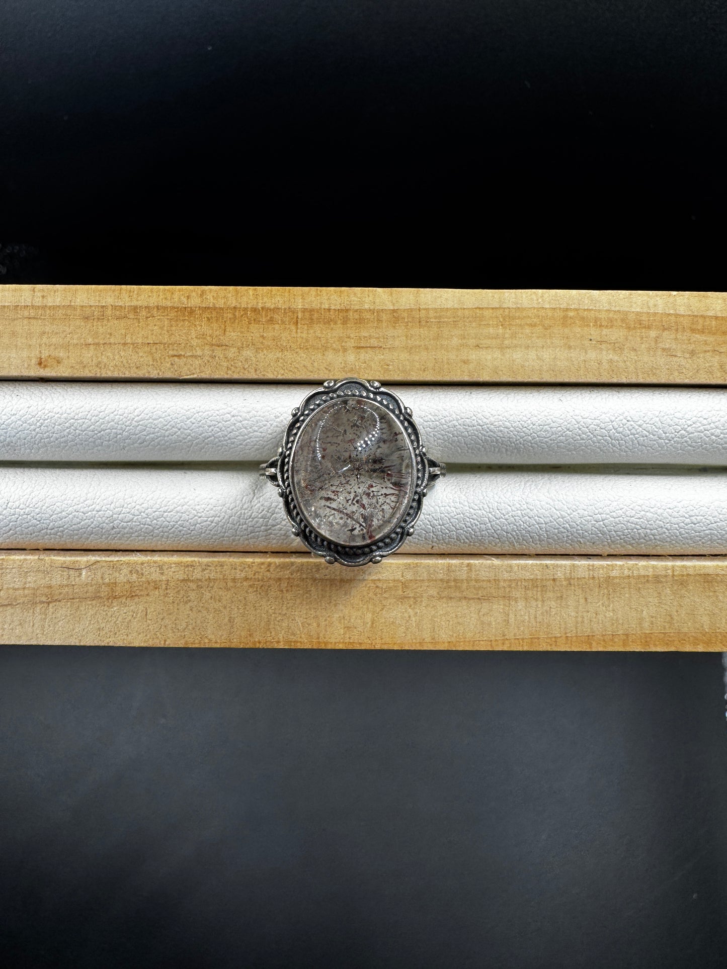 Super Seven S925 Adjustable Ring