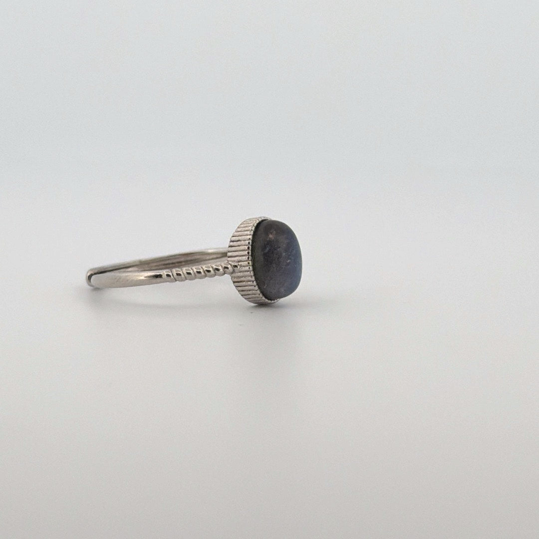 Labradorite S925 Adjustable Ring