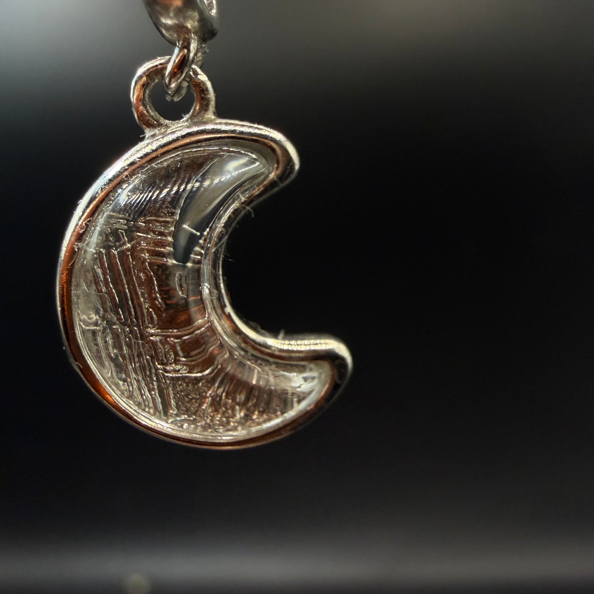 Moon Muonionalusta Tektite S925 Necklace