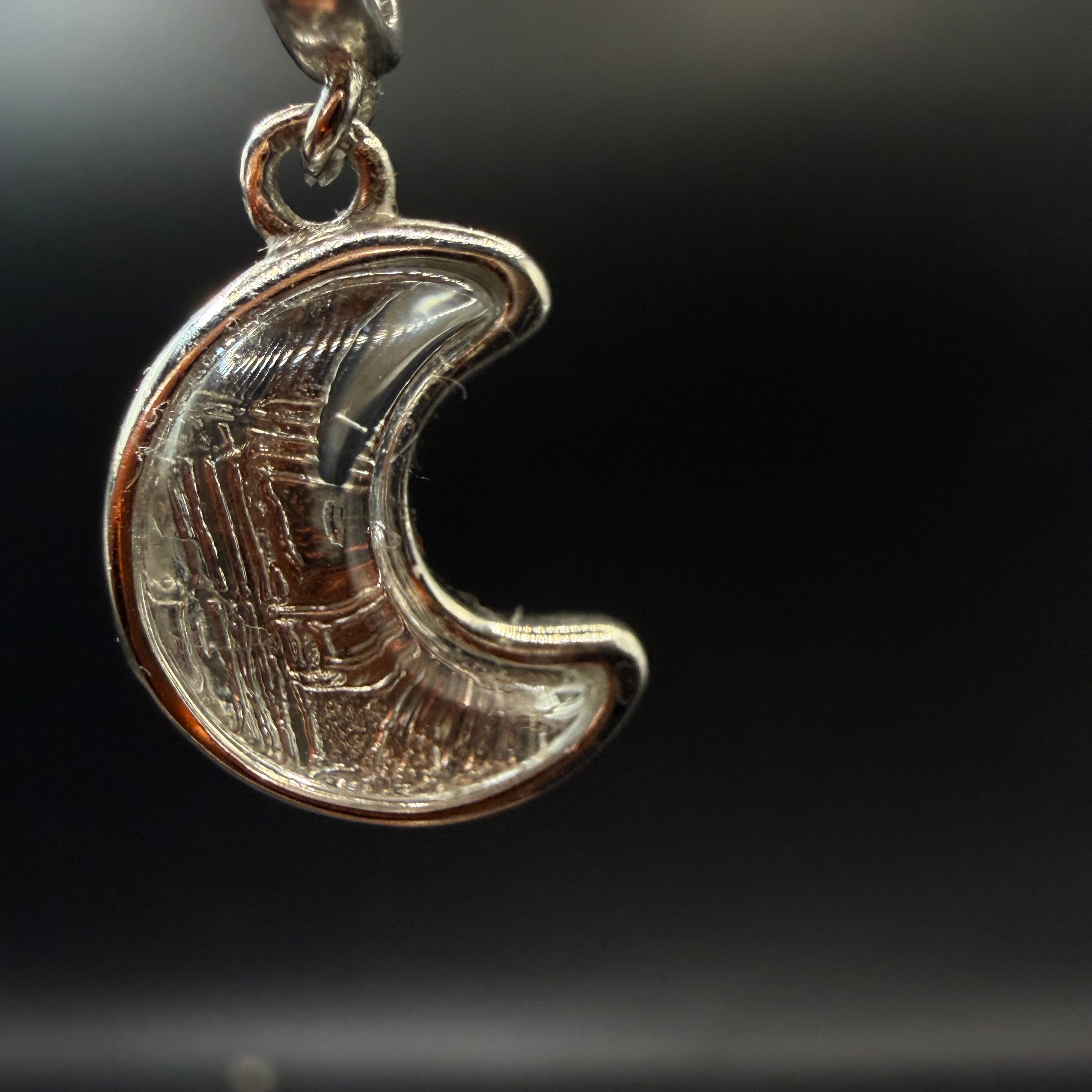 Moon Muonionalusta Tektite S925 Necklace