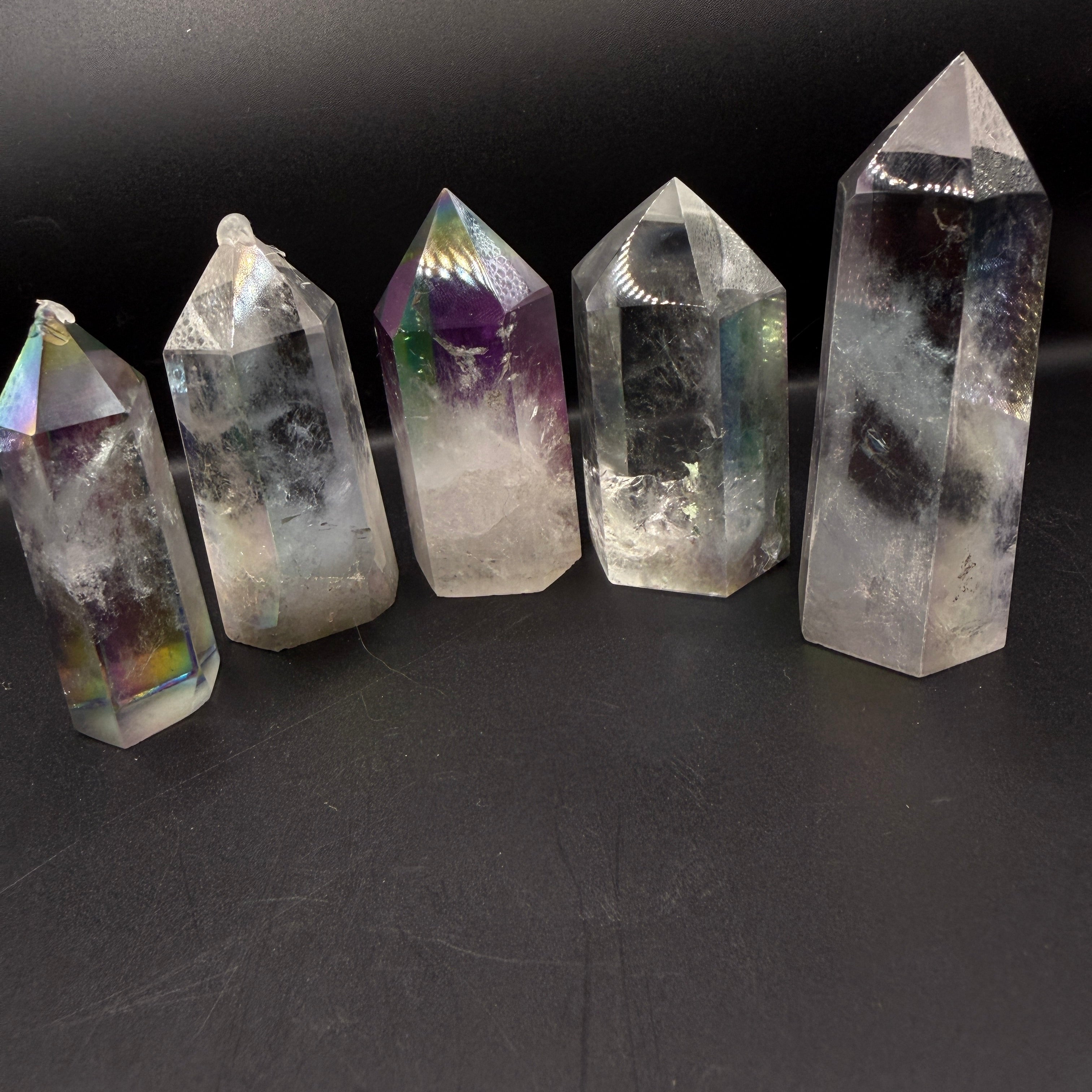 Aura Clear Quartz Tower