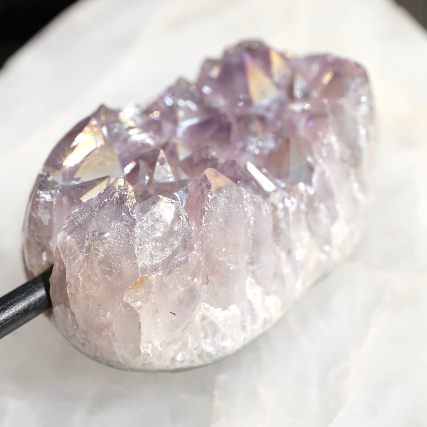 Aura Amethyst Cluster On Stand - Brazil