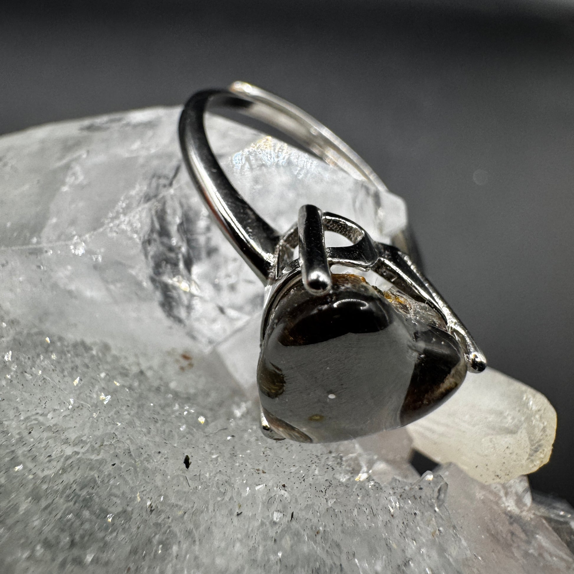 Pallasite Adjustable Ring