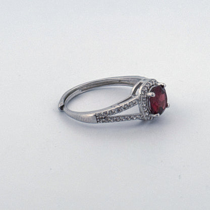 Garnet S925 Ring