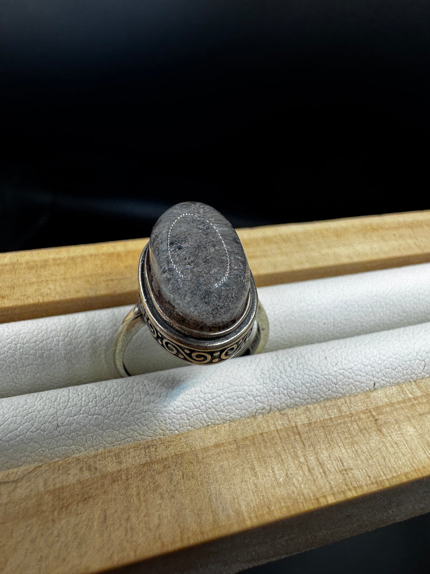 Super Seven S925 Adjustable Ring
