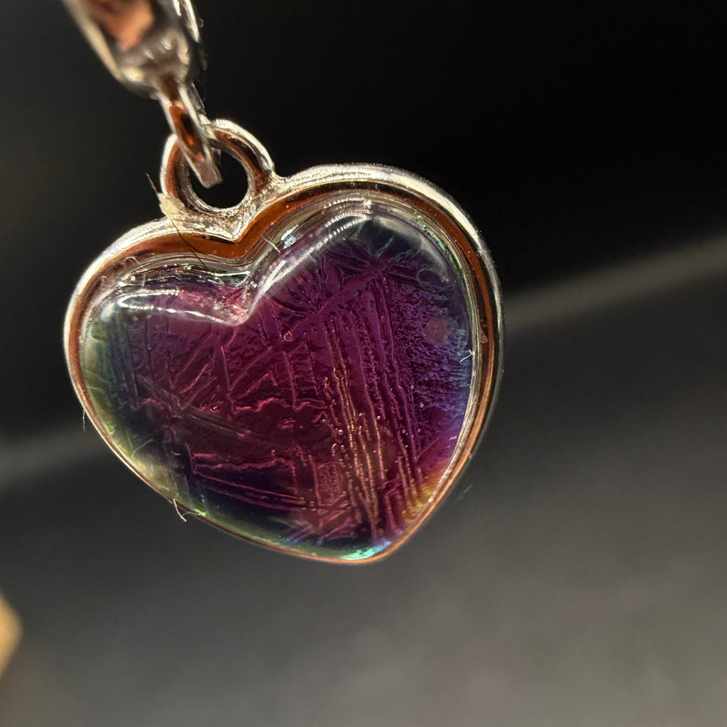 Aura Muonionalusta Tektite S925 Necklace