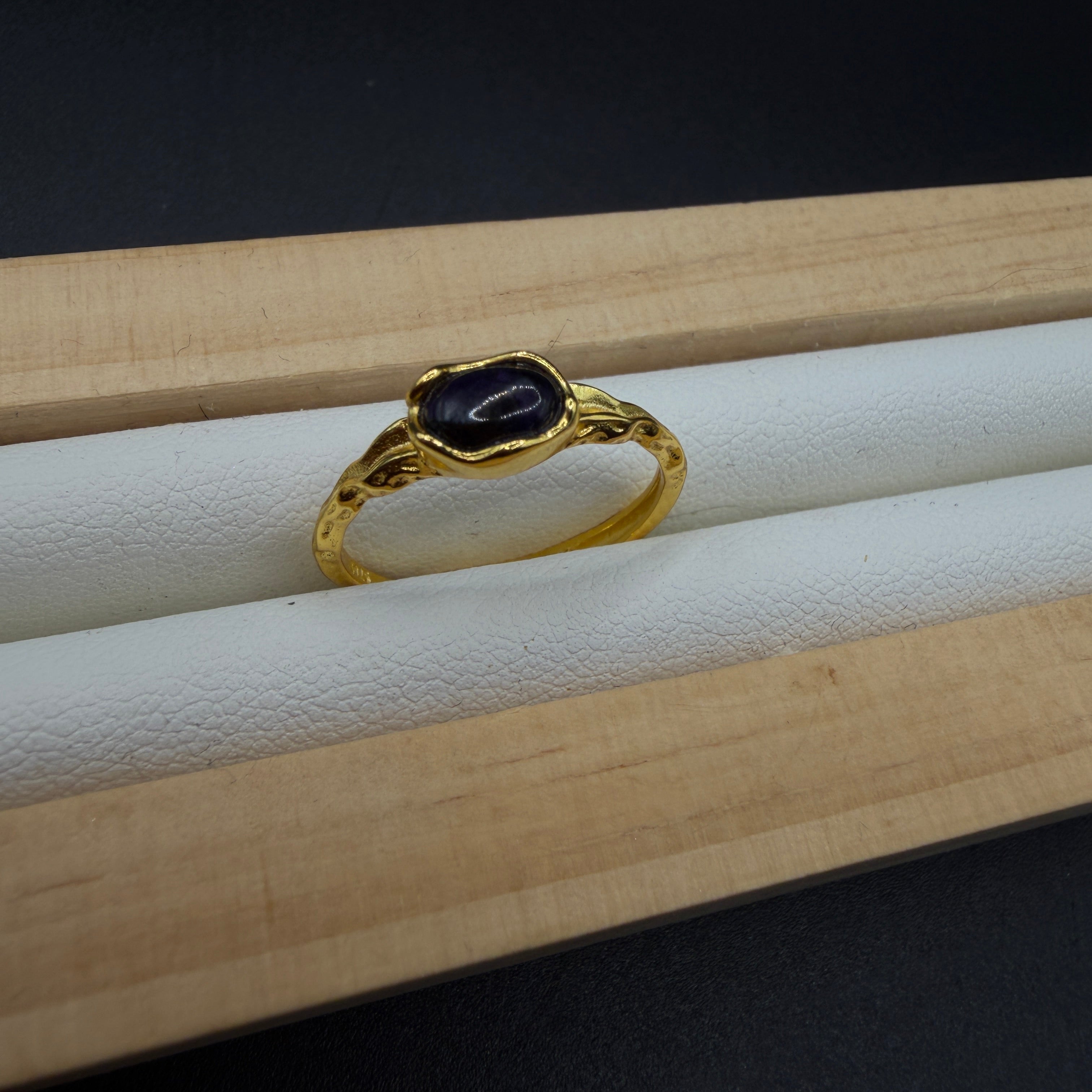 Sugilite S925 Adjustable Ring