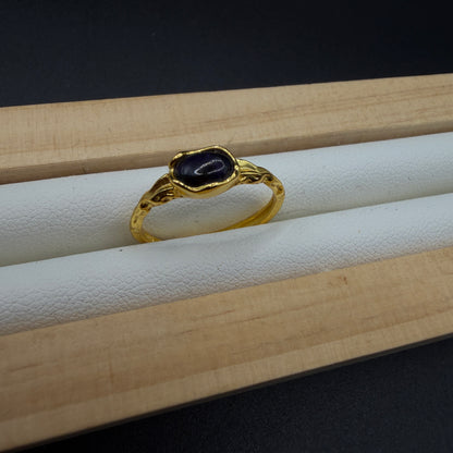 Sugilite S925 Adjustable Ring