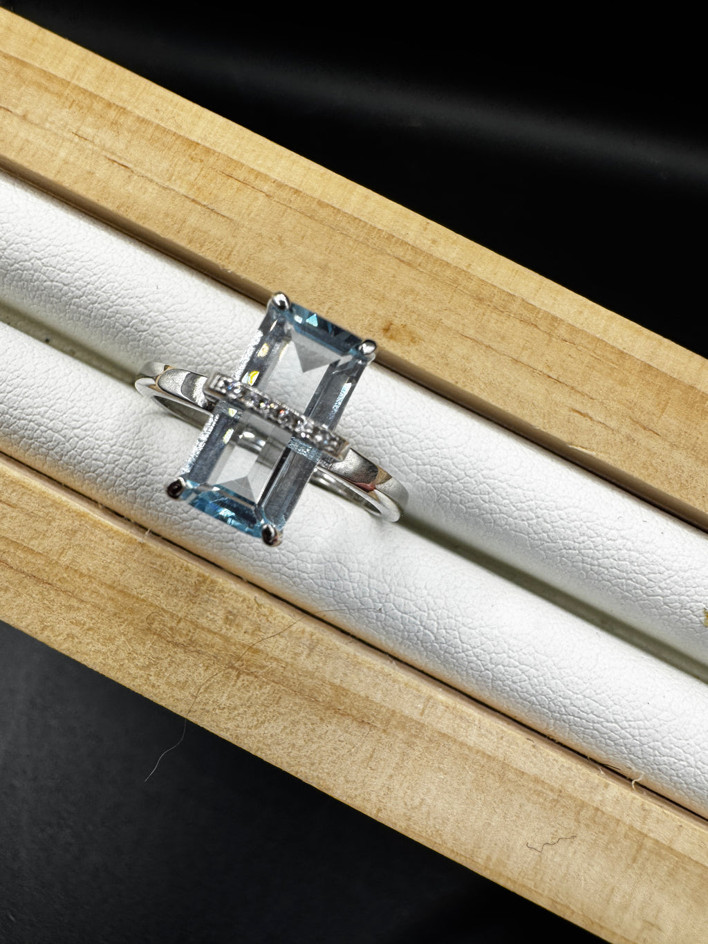 Blue Topaz Ring