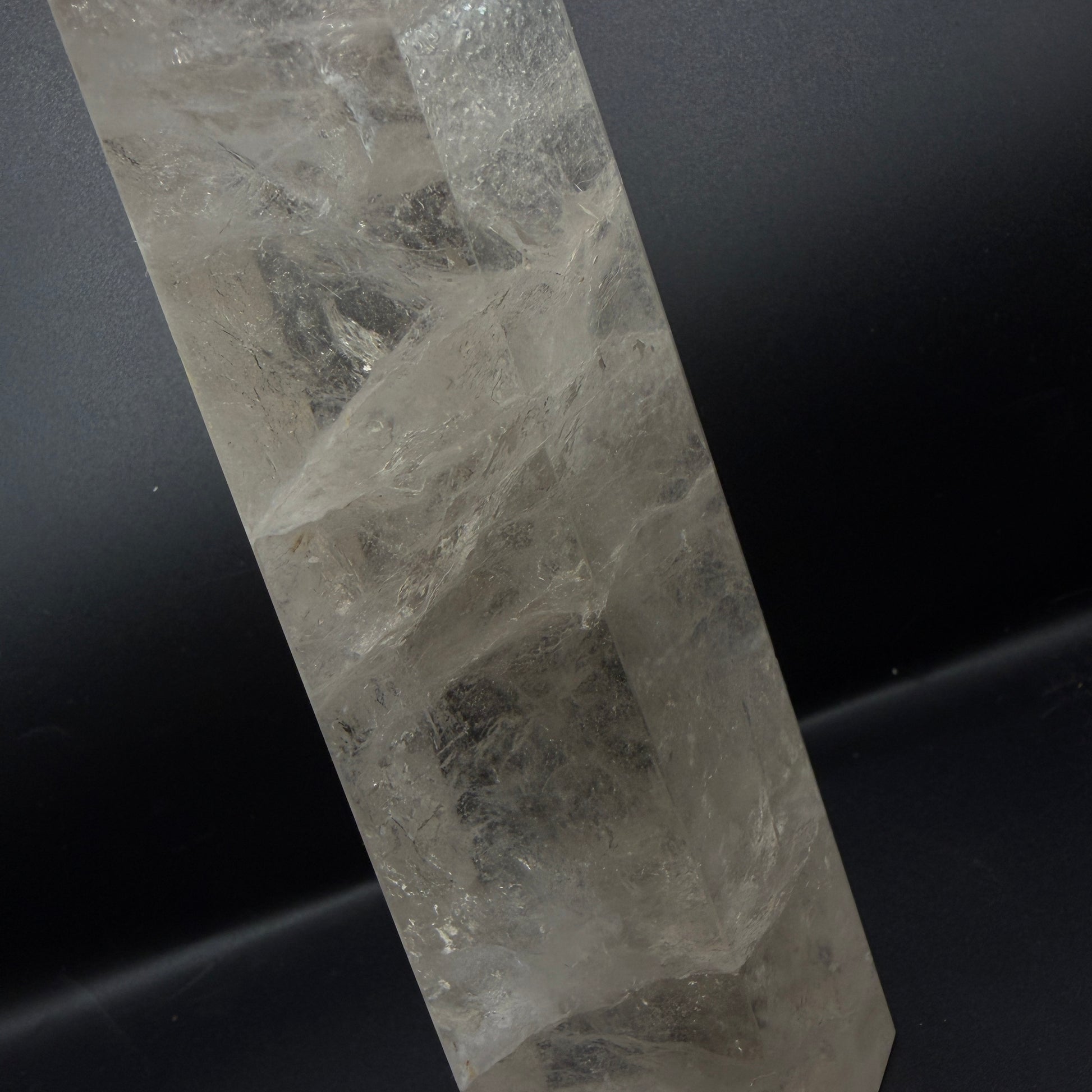 Large Clear Quartz Tower