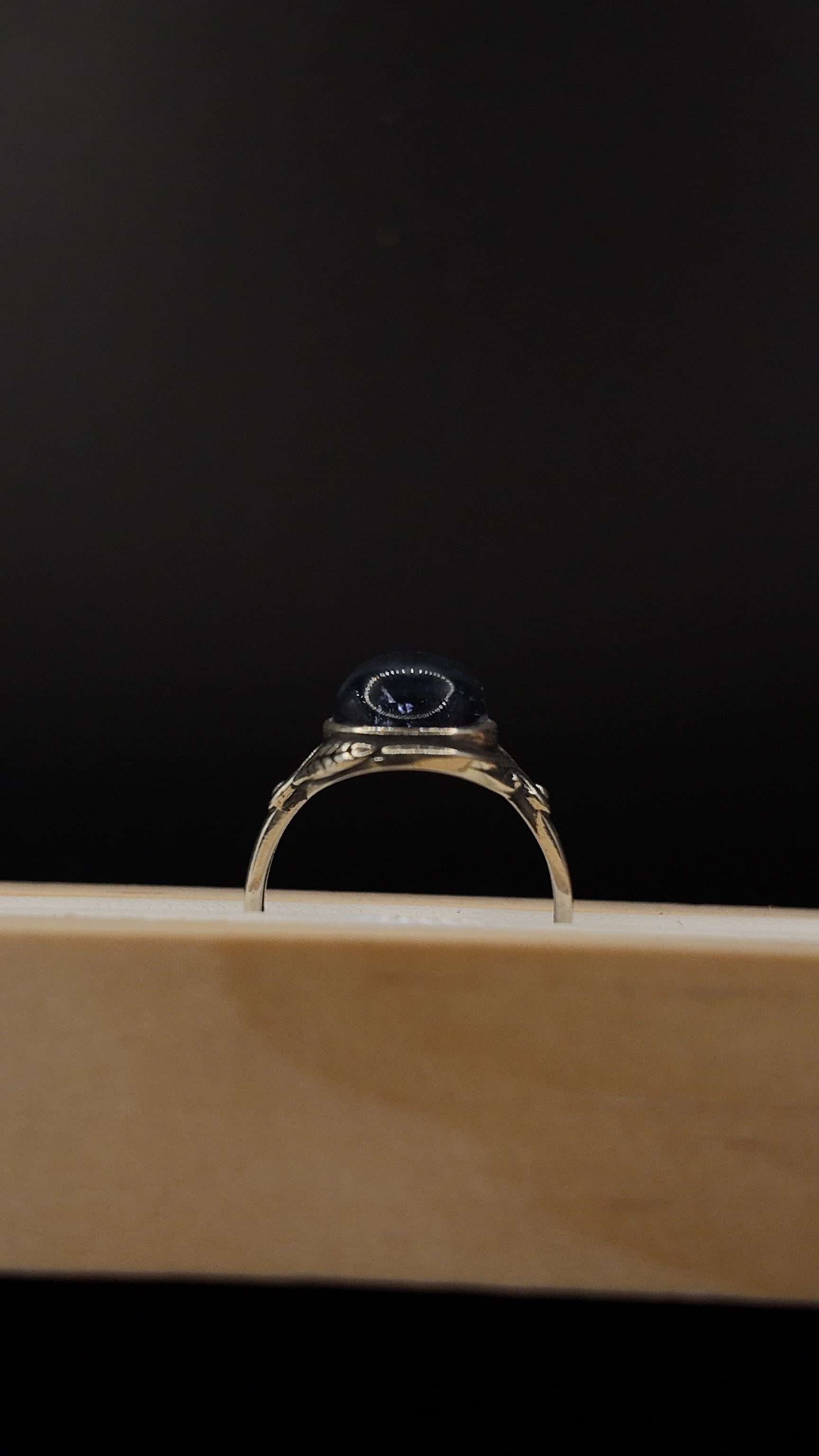 Fluorite S925 Adjustable Ring