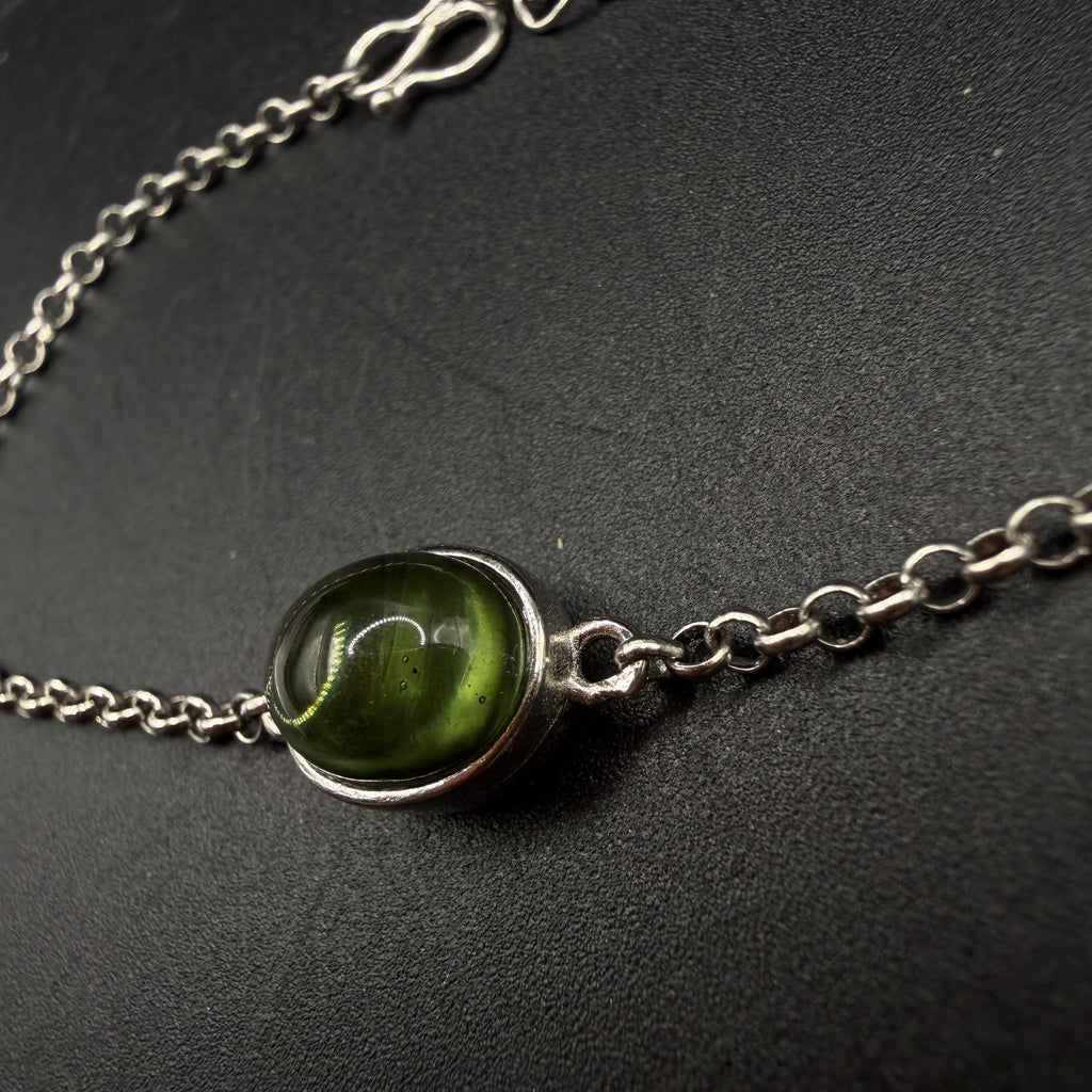 Moldavite S925 Certified Bracelet
