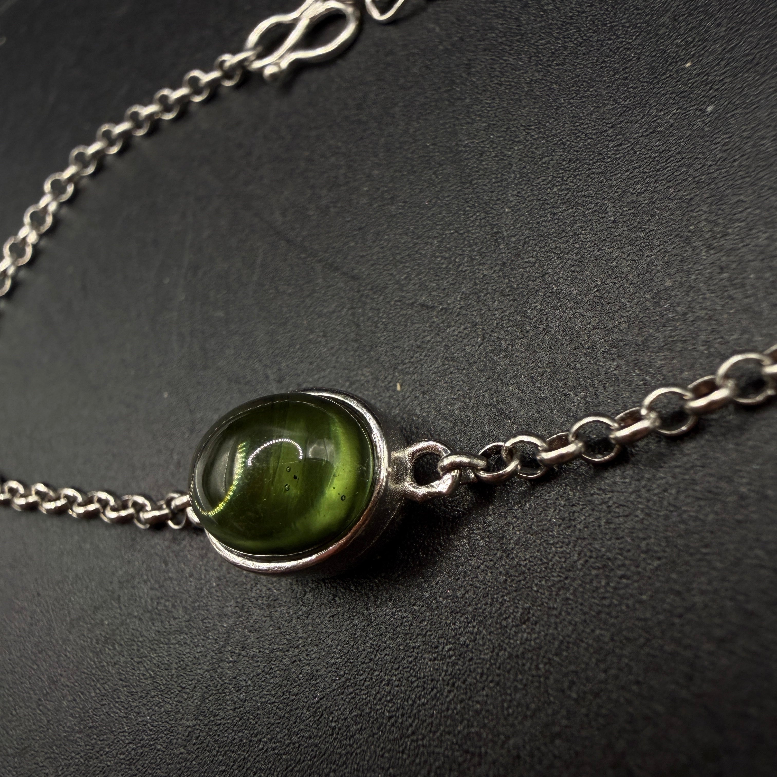 Moldavite S925 Certified Bracelet