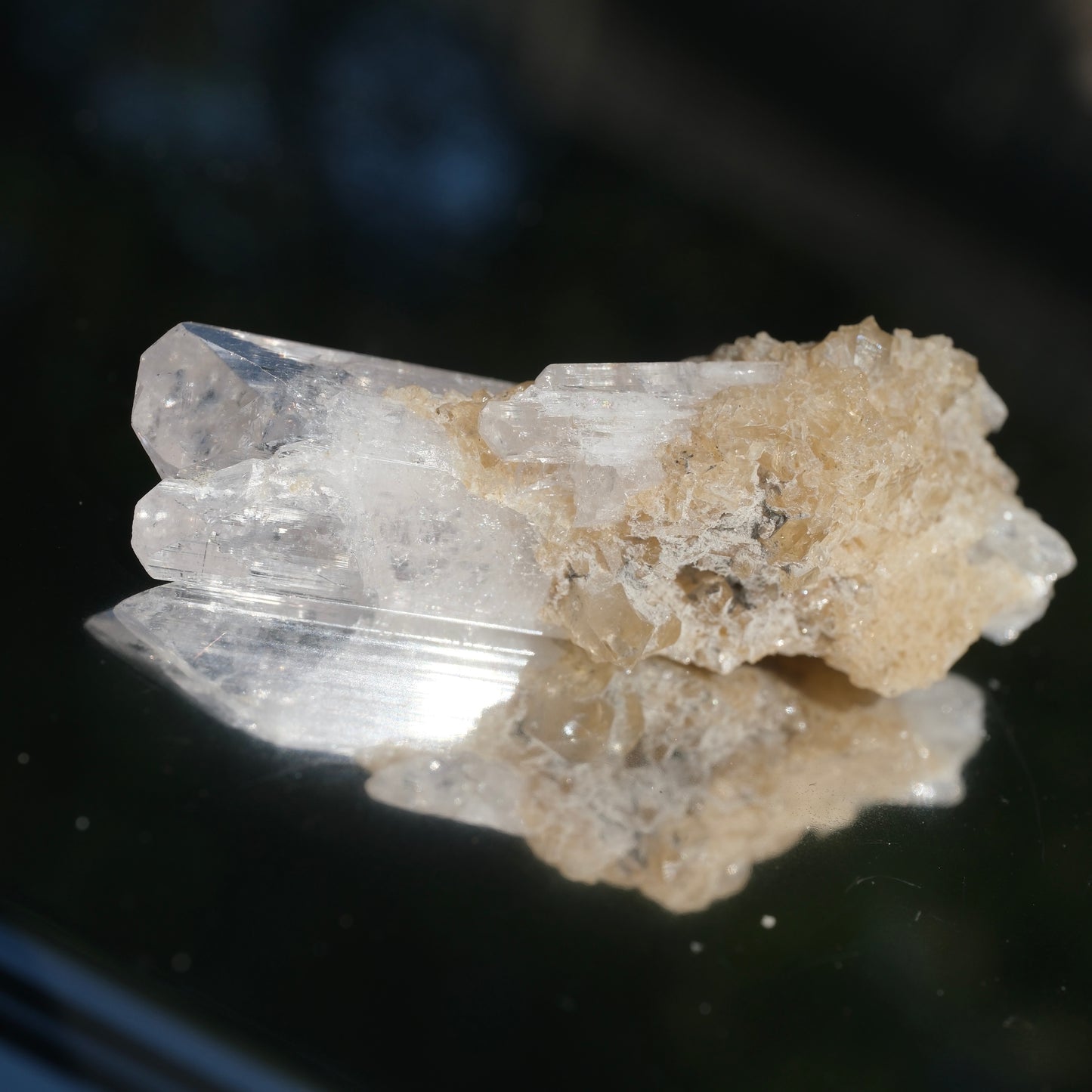 +AA Grade Danburite with Citrine *RARE*