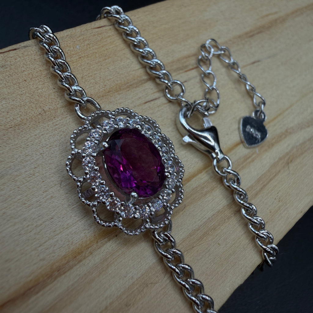 Fluorite S925 Certified Bracelet