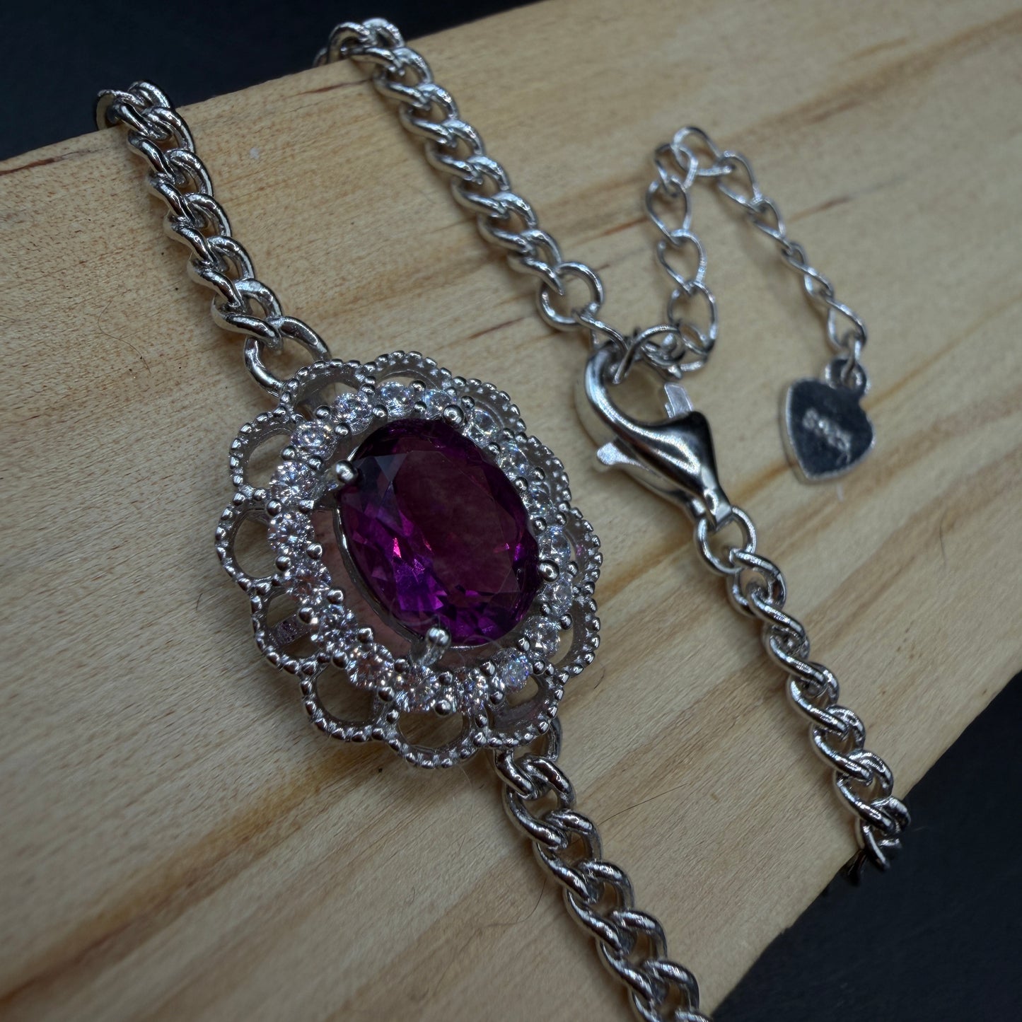 Fluorite S925 Certified Bracelet