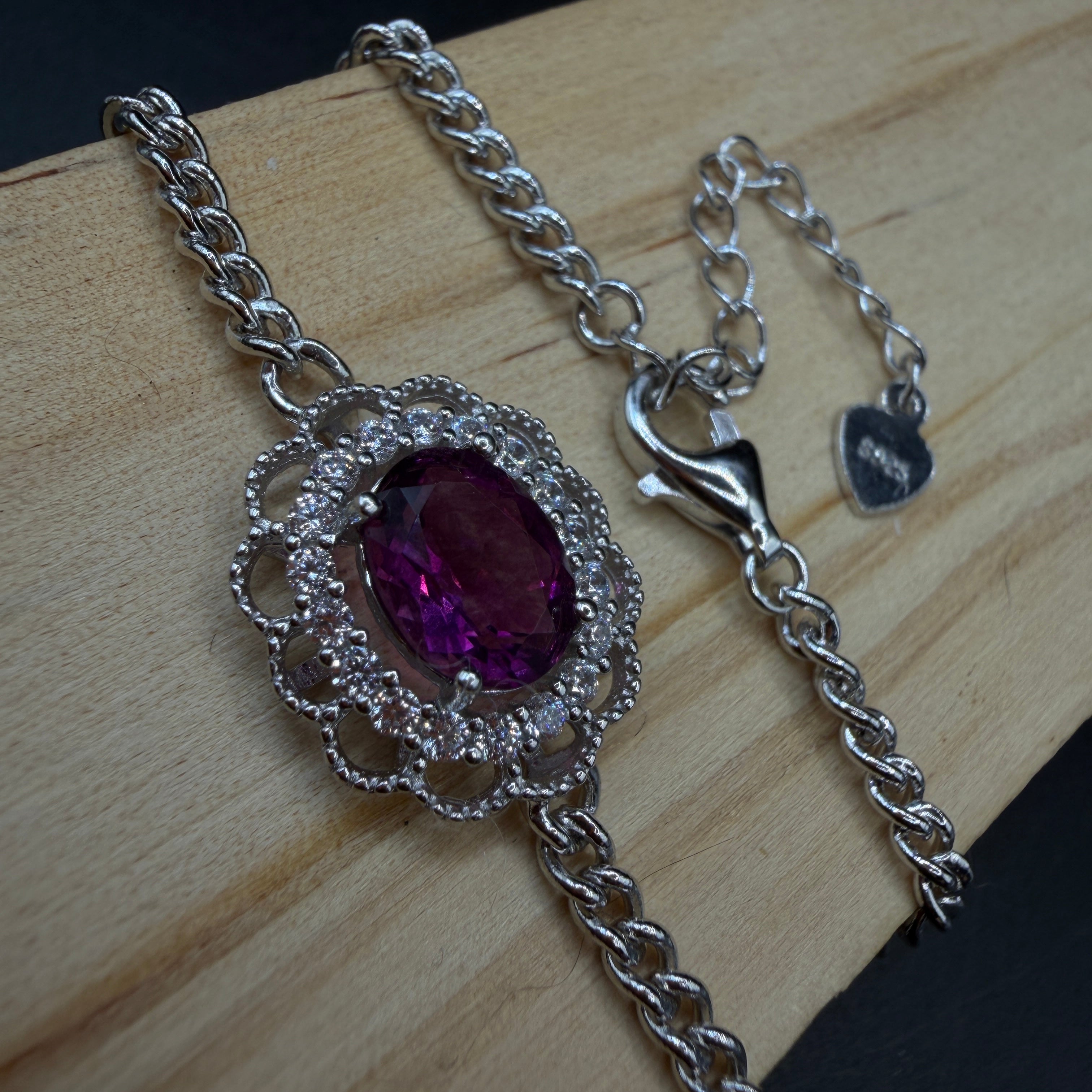 Fluorite S925 Certified Bracelet