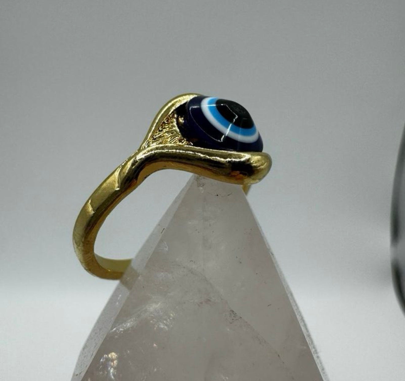 Evil Eye Ring Gold