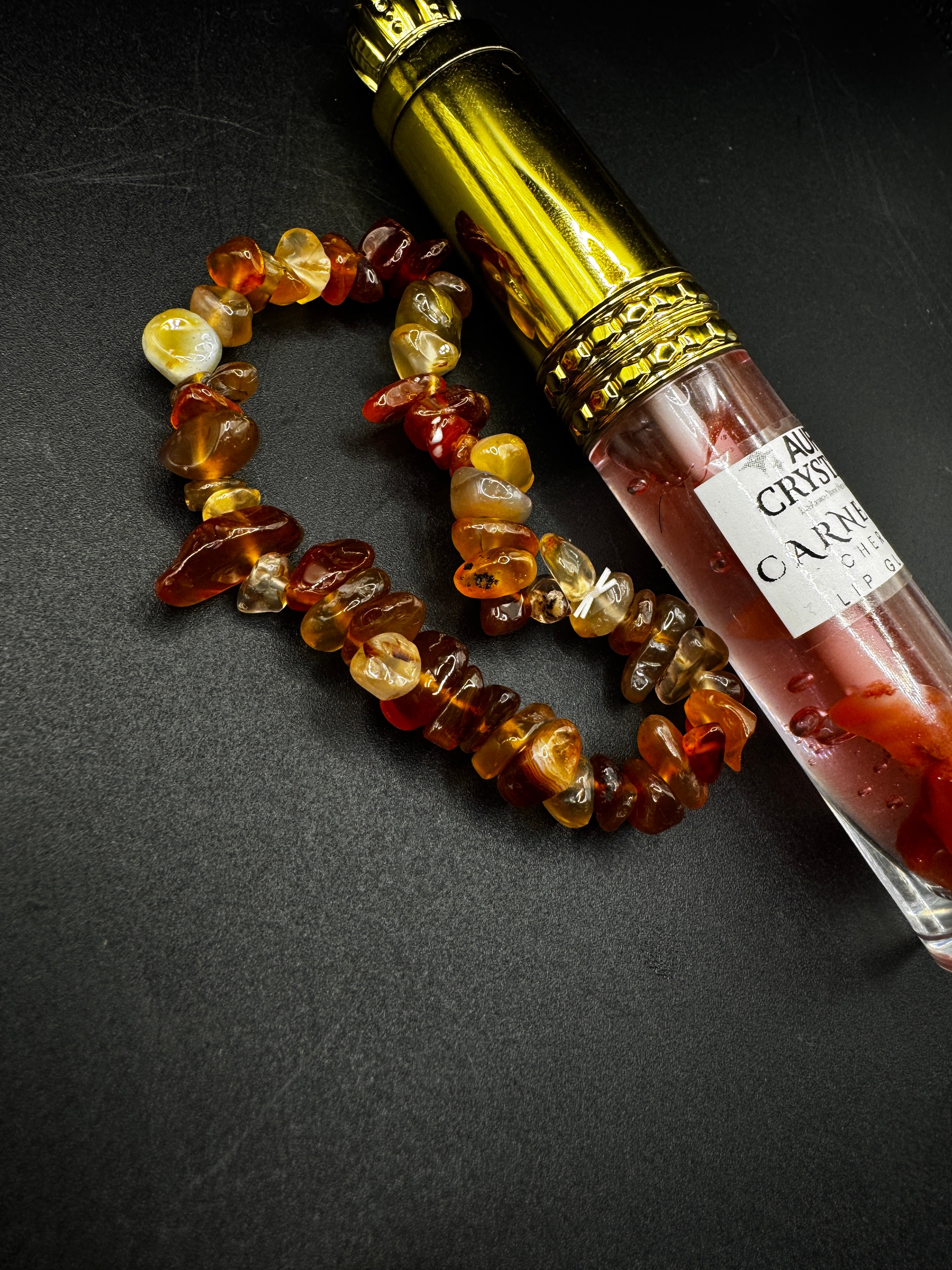 Carnelian Lip and Bracelet Bundle